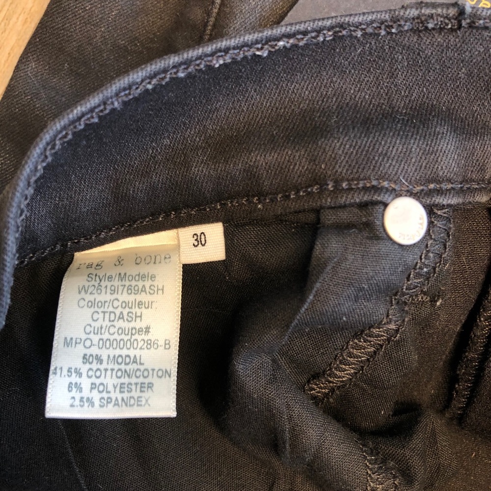 rag & bone High-Rise Baxter Jean - Picture 6 of 6